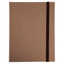 REG NATURE 220x170. 192P LIGNÉ BRUN FSC