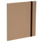 REG NATURE 220x170 192P LIGNÉ MARRON FSC