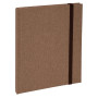 REG NATURE 220x170. 192P LIGNÉ BRUN FSC