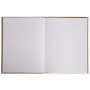 REG NATURE 220x170 192P LIGNÉ MARRON FSC