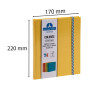 REG IDERAMA 220x170 192P LIGNÉ JAUNE FSC