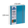 REG IDERAMA 220x170 192P LIGNÉ BLEU FSC