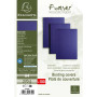 PK 100F FOREVER LINEN bleu A4 270G