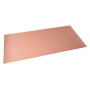 Sous-main souple PU 43x90cm nude/gris