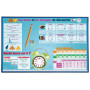 Sous-main rigide PVC 37,5x57,5cm Maths