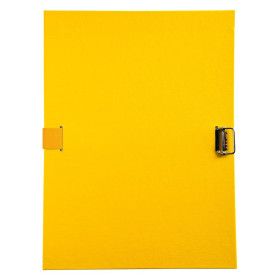 CHEM. EXT. PLASTIQUE  AVEC RABAT JAUNE