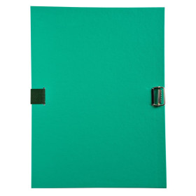 CHEM. EXT. PLASTIQUE  AVEC RABAT VERT CL