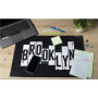 Sous-main rigid PVC 37,5x57,5cm Brooklyn