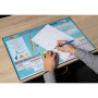 Sous-main rigide PVC 37,5x57,5cm Maths