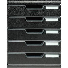 MODULO A4+ 5 tiroirs ECOBlack noir