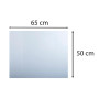 Sous-Main souple PVC 50x65cm crystal