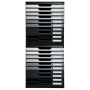 MODULO A4 10 noir/nuances de gris glossy