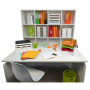 MODULO A4 10 tiroirs blanc/arlequin/blan