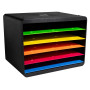 Trieur HORIZON 5 compartiments arlequin