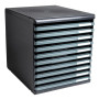 MODULO A4 - 10 tiroirs ouverts ECO noir/