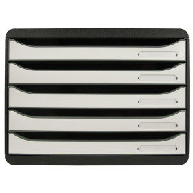 BIG-BOX PLUS HORIZON Glossy noir/blanc g