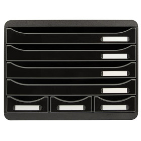STORE-BOX MINI 7 tiroirs ECOBlack noir