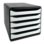 BIG-BOX PLUS Glossy noir/blanc glossy