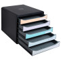 BIG-BOX PLUS Aquarel noir/pastel glossy