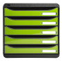 BIG-BOX PLUS noir/vert anis glossy