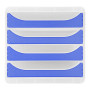 BIG-BOX Chromaline cristal/bleu royal tr