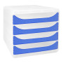 BIG-BOX Chromaline cristal/bleu royal tr