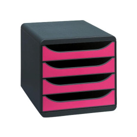 BIG BOX Iderama noir/framboise