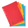 Intercalaire indexé NF A4 1-5