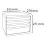BIG-BOX PLUS HORIZON MAXI 4tir. arlequin