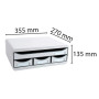 TOOLBOX MINI 4 tiroirs gris lumière