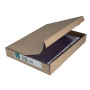 Etui carton 100 poch. perf. PVC 8/100°