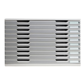 MODULO A3+ 10 tiroirs gris lumière/grani
