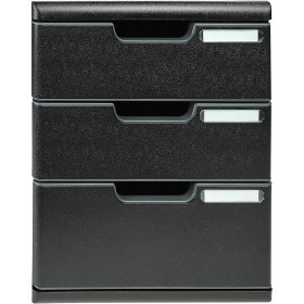 MODULO A4+ 3 tiroirs ECOBlack noir
