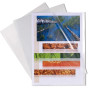 SACH.10 POCHETTES COINS  RIGIDES PP A3