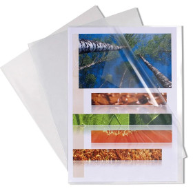 SACH.10 POCHETTES COINS  RIGIDES PP A3