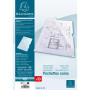 SACH.10 POCHETTES COINS  RIGIDES PP A3