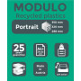 MODULO A4/10noir/arlequi fermeture à clé