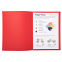 Pt 100 chemises SUPER 160 rouge