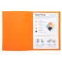 Pt 100 chemises SUPER 160 orange
