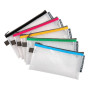 Pochette zip EVA enveloppe ass.