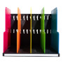 MODULOTOP trieur vertical 5int. noir/arl