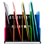 MODULOTOP trieur vertical 5int. noir/arl