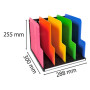 MODULOTOP trieur vertical 5int. noir/arl