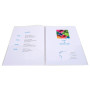 Sach. 10 chem. dble poche PP A4/A3 Trans