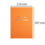 LIVRE DE REMERCIEMENT 96P.297X210.ORANGE