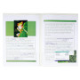 Sach. 10 chem. dble poche PP A4/A3 Trans