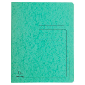 Chemise à lamelles C.L 355g A4 vert