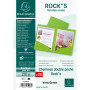 Pt 25 chem. double poche ROCK A4 vert