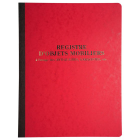 REG. OBJETS MOBILIERS