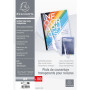Bte 100 plats A4 PVC Cristal 15/100°